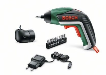 06039A8021 АККУМУЛЯТОРНЫЙ ШУРУПОВЕРТ с угловой насадкой  IXO Medium Pa BOSCH БОШ 0.603.9A8.021 в интернет магазине с доставкой по Москве